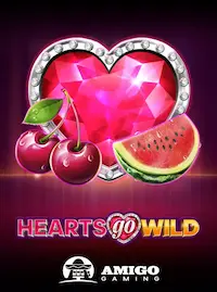 Hearts Go Wild slot at HEY22