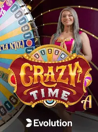 Crazy Time game show at HEY22